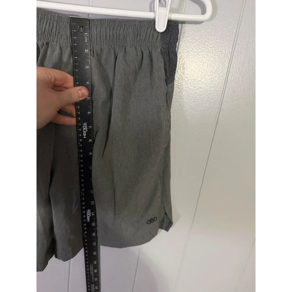 LEG3ND Athletic Shorts Mens Medium Gray Elastic‎ Waist Active Workout Training